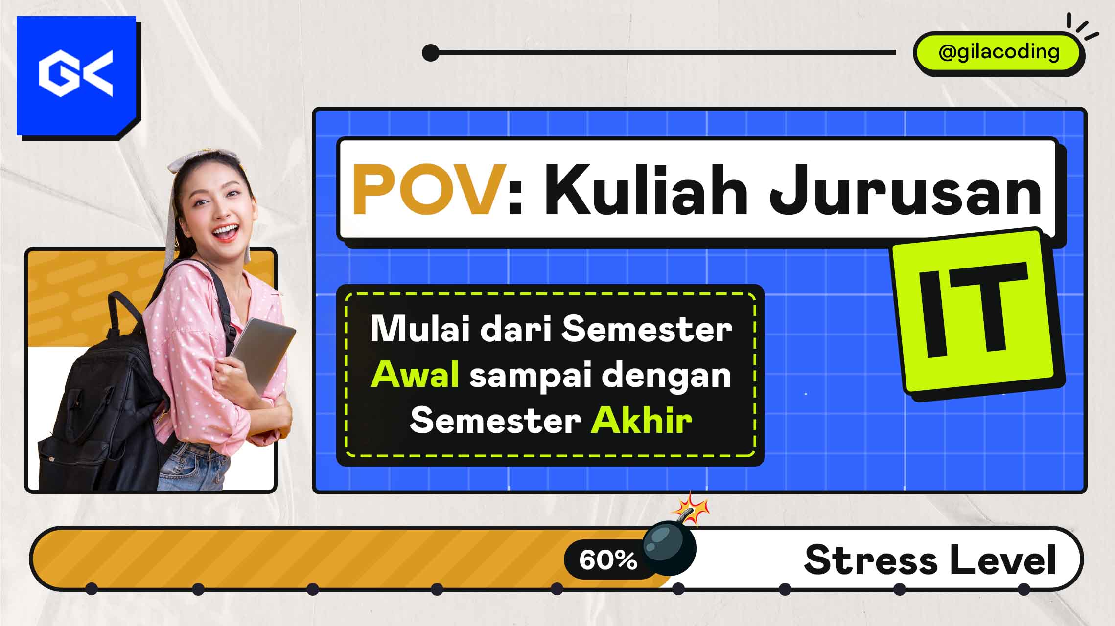 POV Kuliah Jurusan IT Dari Semester Awal sampai Semester Akhir POV Kuliah Jurusan IT Dari Semester Awal sampai Semester Akhir